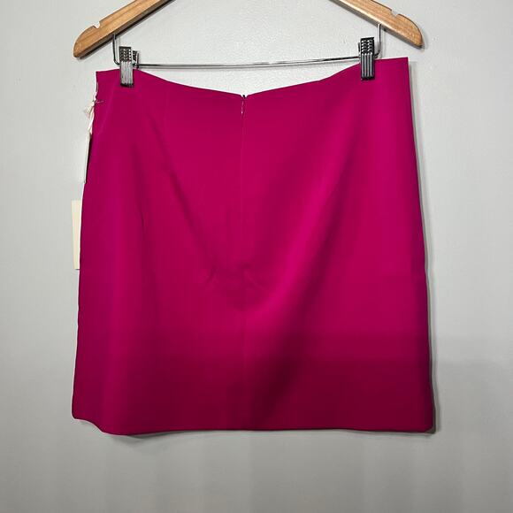Joie NWT Skirt Fuchsia Pink Straight Pencil Spring Office Career Suit Dressy 10 - Picture 3 of 7